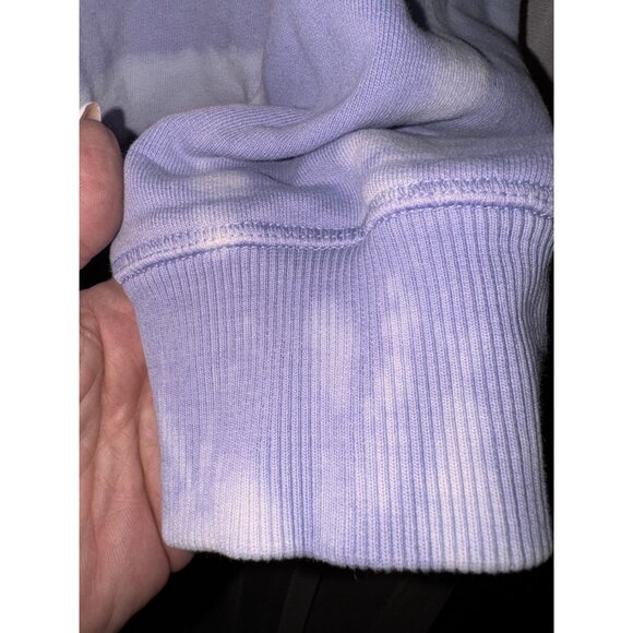New Amsterdam Surf Association Tie-Dye Crewneck Sweatshirt Purple/White XL rever - Picture 8 of 9
